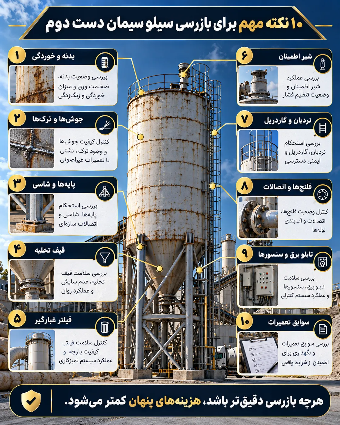 نکات مهم قبل از خرید سیلو