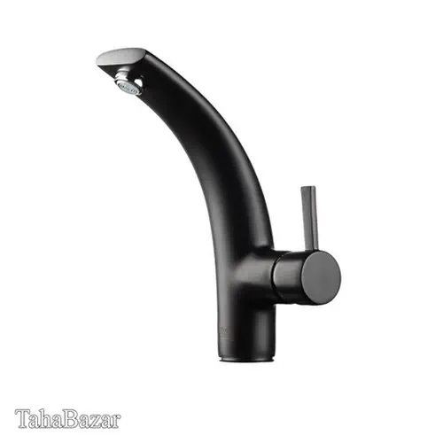 شیر  روشویی   اهرمی kwc مدل زئوس مشکی