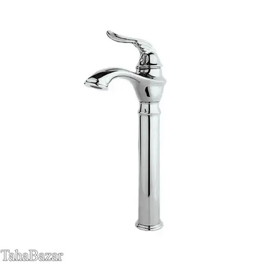 شیر روشویی پایه بلند راسان مدل پریمو کروم