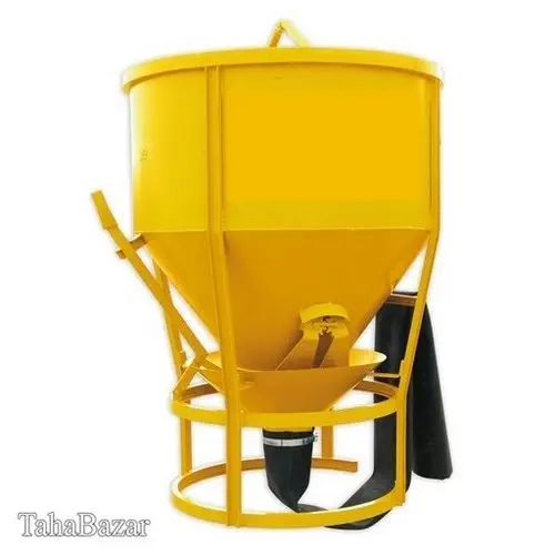 باکت بزرگ 1500 کیلویی تخلیه از زیر بدون سرنشین