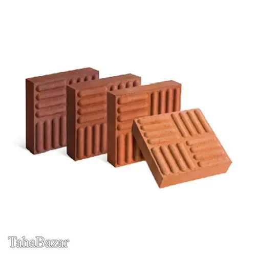 آجرنسوز دکوراتیو حصیری مدل کهن سرام قرمز