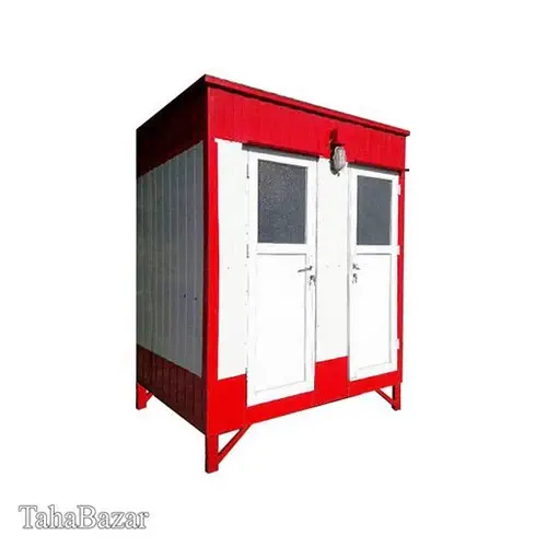 کانکس سرویس بهداشتی دو چشمه ورق  25 - طاها بازار