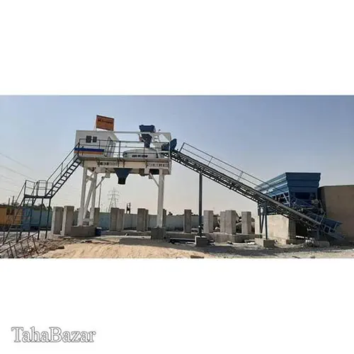 بچینگ پلانت مدل PARS MIX LC90 با ظرفيت توليد 90 متر مکعب بتن برند گروه صنعتی خانی
