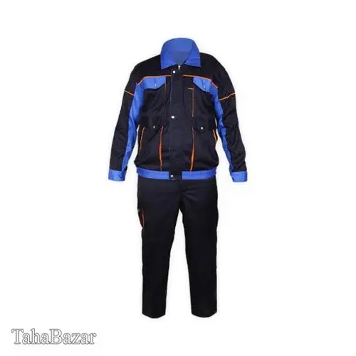 لباس کار یونکس لیون طرح بوفالو رنگ سرمه ای آبی سایزXXL