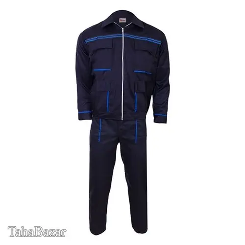 لباس کار یونکس ویژه تک رنگ سرمه ای سایزXXL