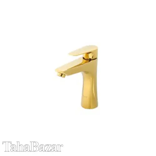 شیر روشویی کسری مدل الیزابت طلایی