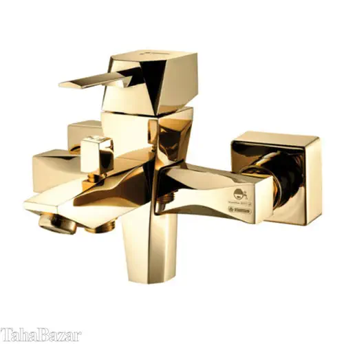 شیر حمام درخشان مدل مارکیز گلد