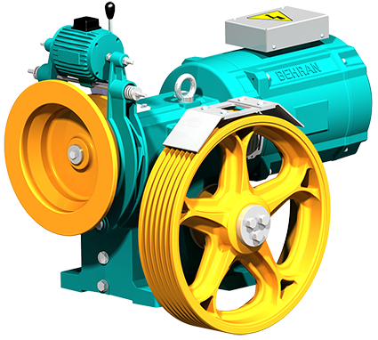 موتور آسانسور بهران 6.1 کیلو وات