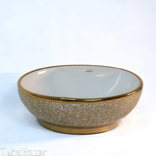 روشویی روکابینتی کوت ایران مدل erica 516 سفید طلایی