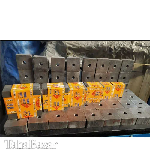 تیغه های برش دستگاه میلگرد 25*60*60 پایتخت سازه