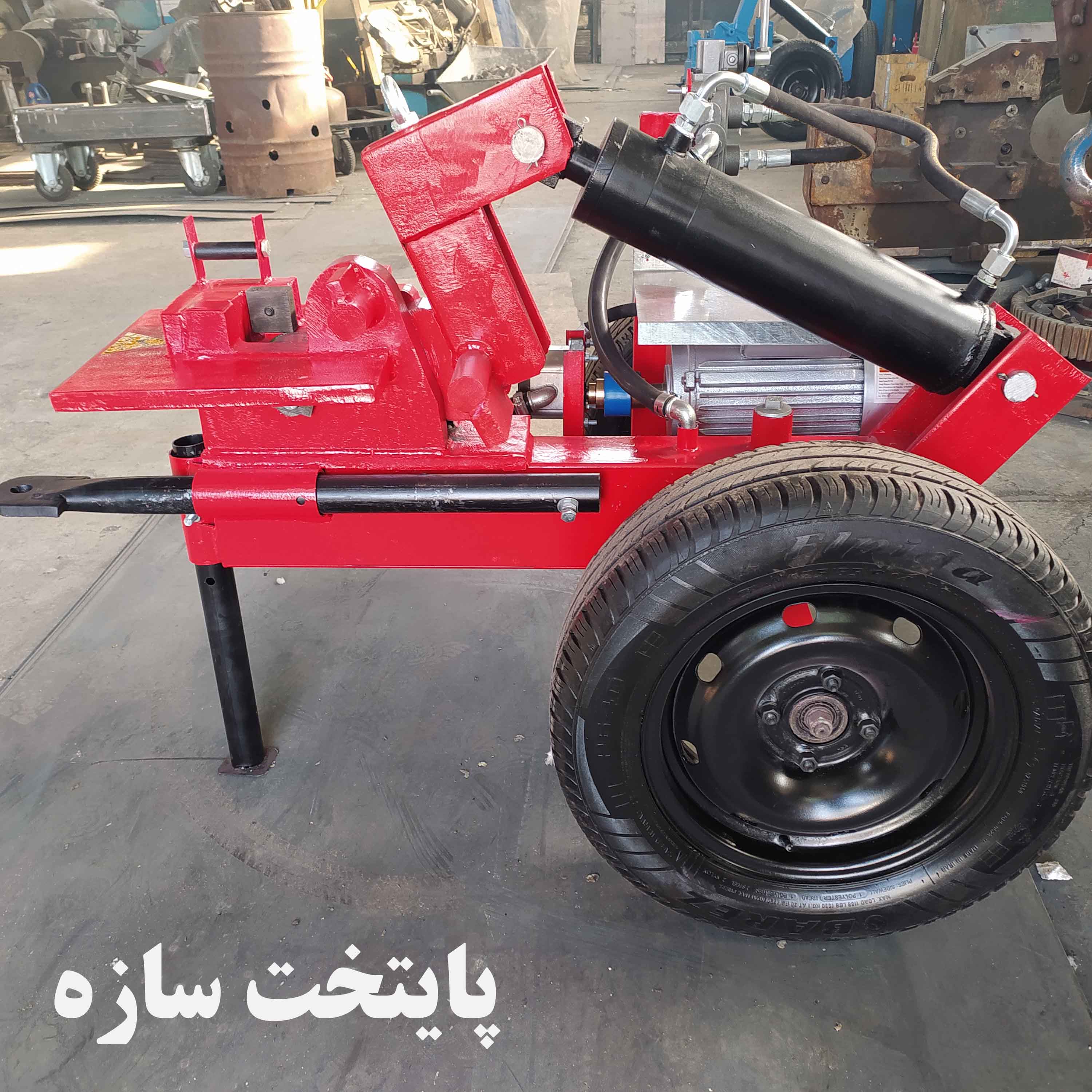 دستگاه خم و برش میلگرد تا سایز 32 چرخ خودرویی پایتخت سازه