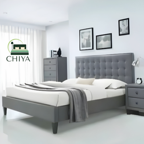 تختخواب دو نفره ام دی اف لمسه لاین چیا