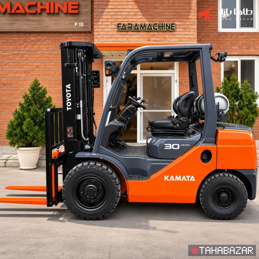 لیفتراک ۳ تن دوگانه‌سوز بنزین/LPG تویوتا مدل 06-8FG30F