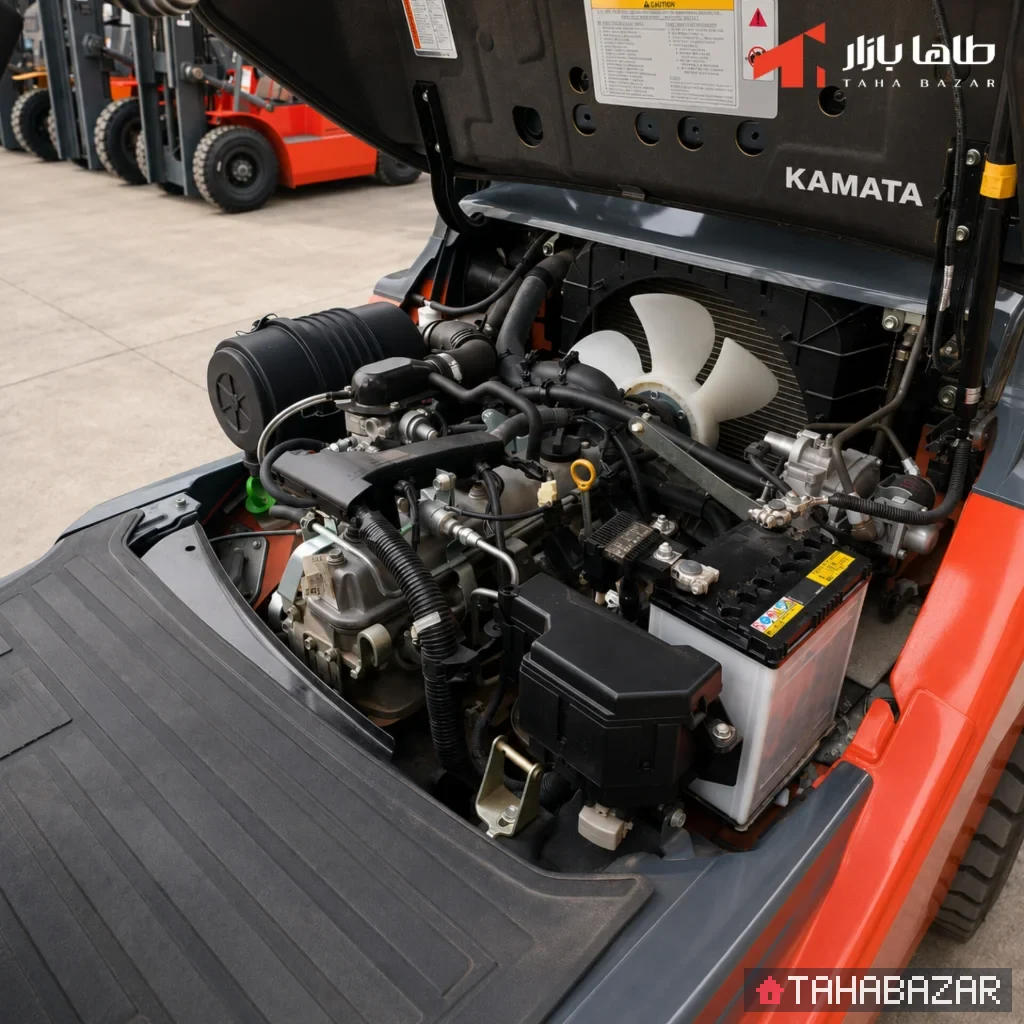 لیفتراک ۳ تن دوگانه‌سوز بنزین/LPG تویوتا مدل 06-8FG30F