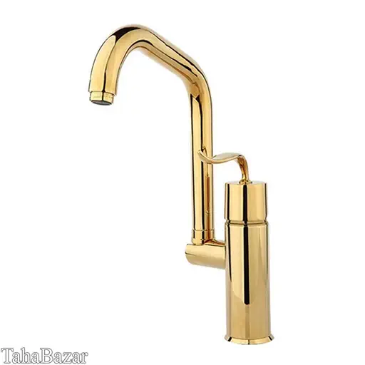 شیر ظرفشویی اهرمی راسان مدل پالادیوم طلایی