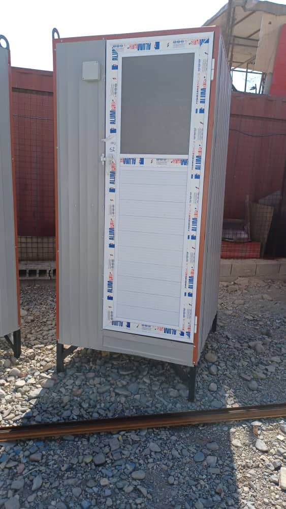 کانکس حمام سیار تکی کاماطا | 100*120 - ورق 30 چهار خم