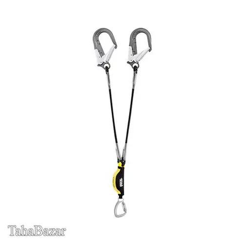 لنیارد جاذب انرژی شوک گیردار دو قلاب پتزل مدل Petzl YMGO