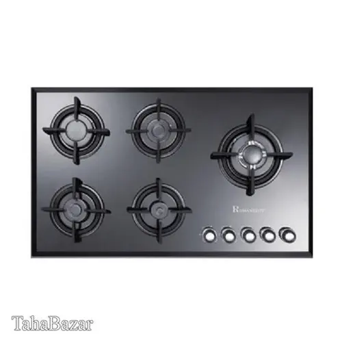 اجاق گاز آشپزخانه 5 شعله رو میزی رومانزو مدل 598