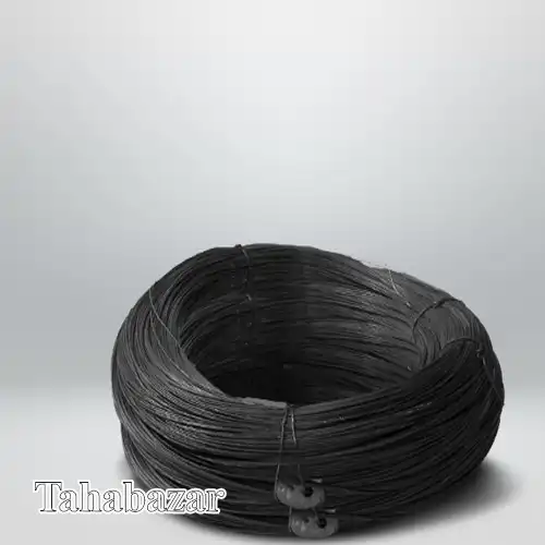 سیم مفتول سیاه سایز 0.5 صنایع مفتولی کوثر