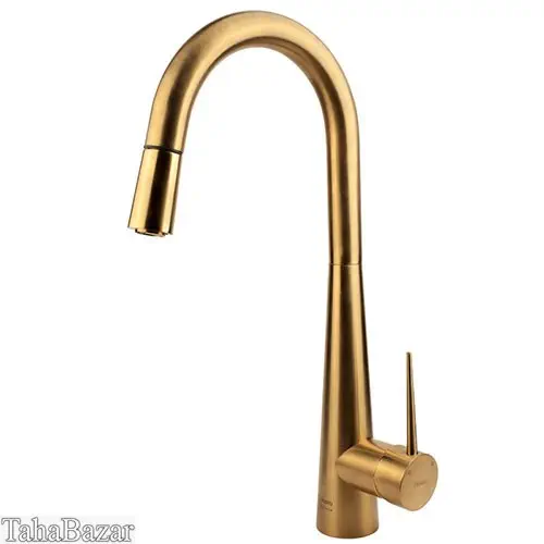 شیر ظرفشویی کسری مدل آتوسا طلایی مات