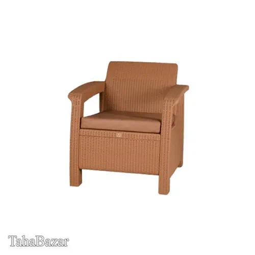 مبل حصیری یک نفره بابل کرم سیر510151