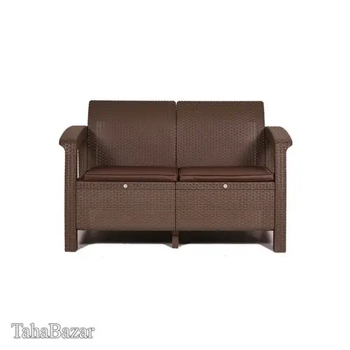 مبل حصیری دو نفره بابل کرم سیر510151