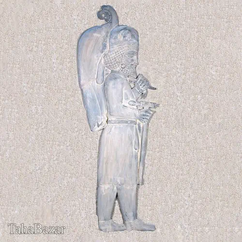 هدیه آوراسلحه فایبر تندیس و پیکره شهریارFG500