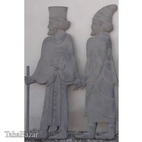 افسرپارسی با نماینده ليدیایی فایبر تندیس و پیکره شهریارFG580