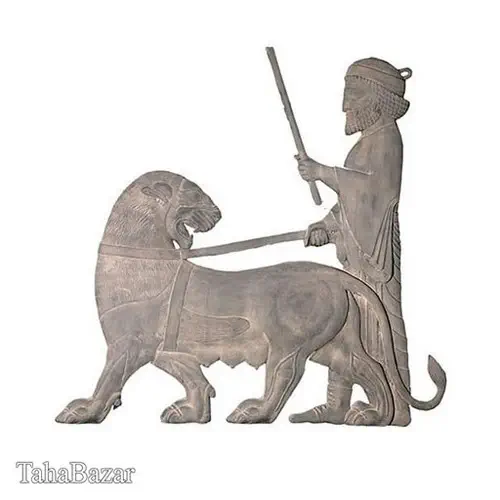 هدیه آوران شير فایبرتندیس و پیکره شهریارFG580