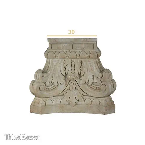 سرستون مربع (نیم) تندیس و پیکره شهریار قطر30 کدSM.301