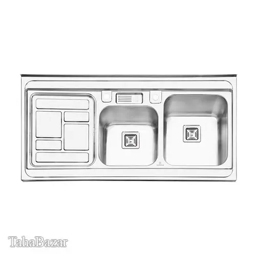 سینک فانتزی روکار پرنیان استیل مدل PS 1111