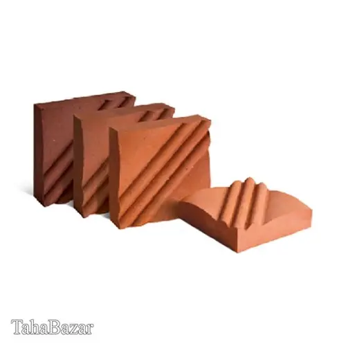 آجرنسوز دکوراتیو سه خط مدل کهن سرام روشن