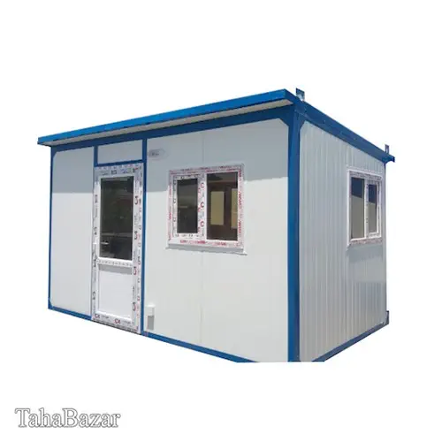 کانکس اداری طول 4 متری ورق40 آسایش