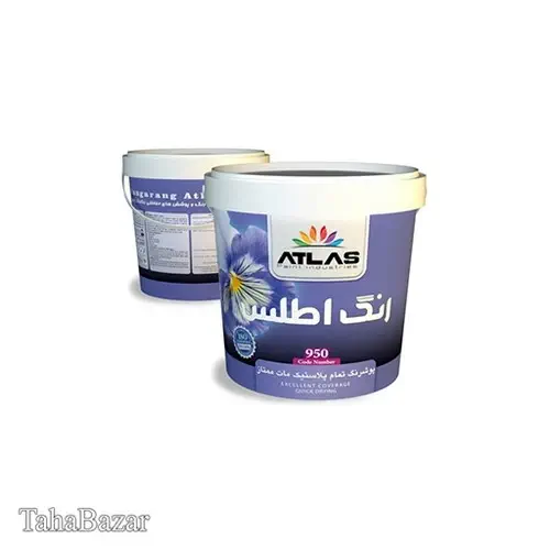 پوشرنگ تمام پلاستیک مات ممتاز رنگارنگ اطلس گالنی کد 950