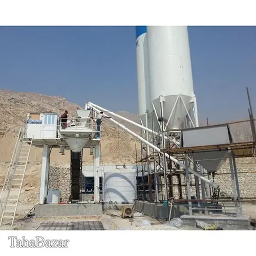 بچینگ پلانت فیدری لیبهری نواری با ظرفیت تولید 120 مترمکعب برند تکنوصنعت حقیقت