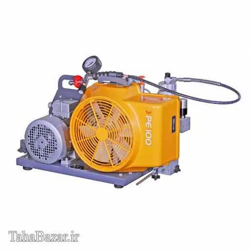 کمپرسور شارژ هوای فشرده 300 بار بایر آلمان bauer PE100 compressor