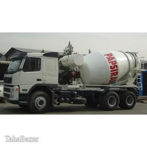 تراک میکسر 8000 با ظرفیت بارگیری 13300 لیتر پاپصیران