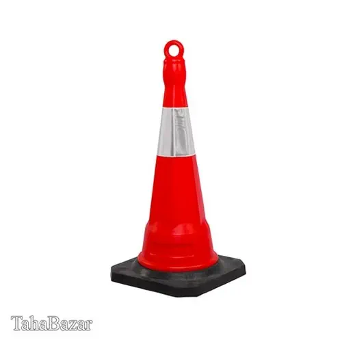 مخروط ترافیکی حلقه دار60سانتی متریUNEX