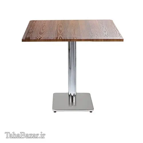 میز نهار خوری پایه کروم راحتیران مدل B904