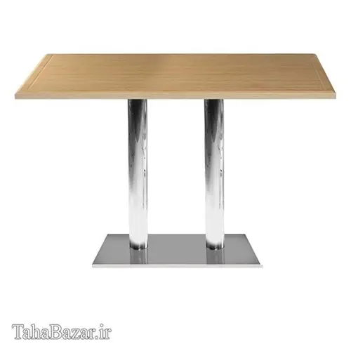 میز نهار خوری پایه کروم راحتیران مدل B906