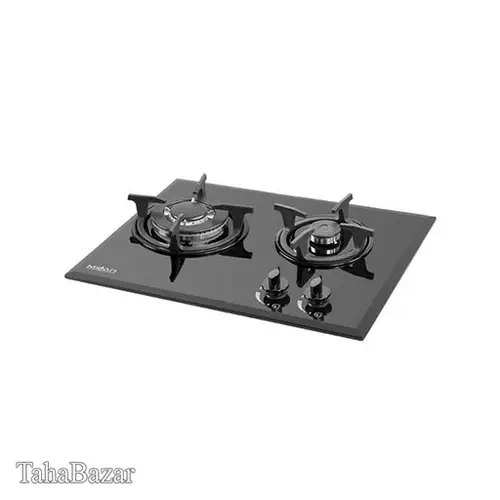 اجاق گاز شیشه ای رومیزی 2 شعله میلان مدل G25