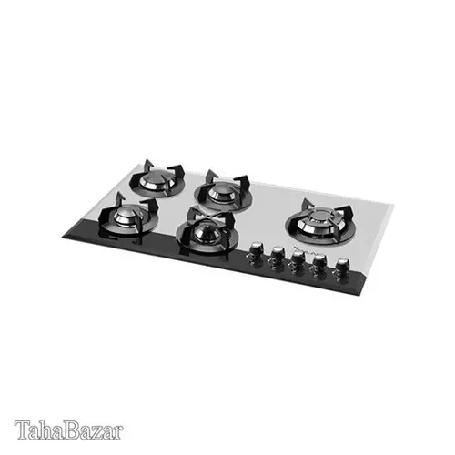 اجاق گاز شیشه ای رومیزی 5 شعله میلان مدلG310