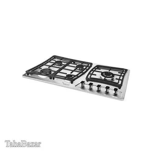 اجاق گازاستیل رومیزی 5 شعله میلان مدل S12