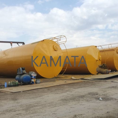 سیلوی سیمان 150تنی کاماطا | با پایه 6 متری