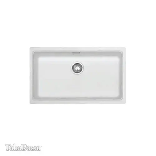 سینک گرانیتی گرانیکو پلاس مدل توکار G 903 سفید