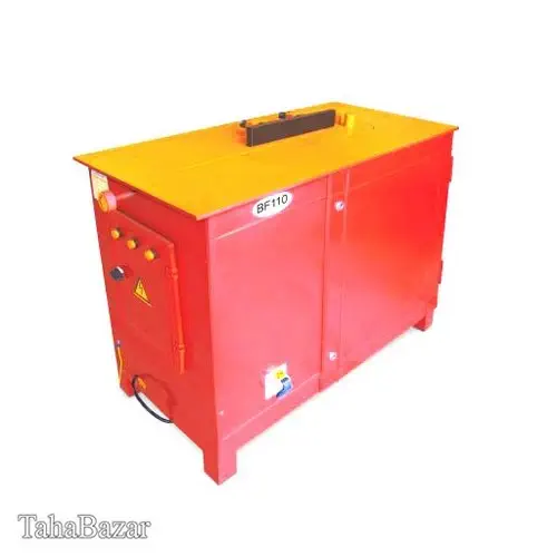 دستگاه خم و خاموت زن میلگرد مدل BF110 تکفاز برند قالب بتن تبریز صنعت