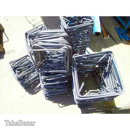 خاموت مهندسی 35*35 میلگرد 8 آجدار ابتکار خاموت