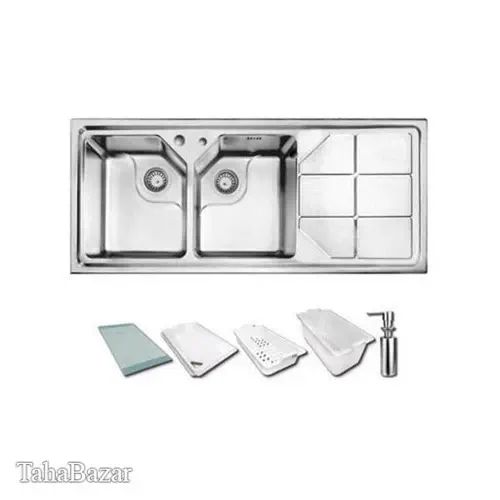 سینک ظرفشوییی توکار اخوان مدل 324