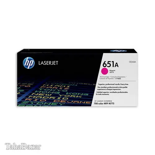 کارتریج اورجینال hp مدل 651A قرمز