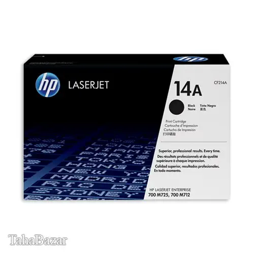 کارتریج طرح اصلی hp مدل 14A مشکی